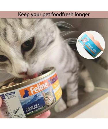 2 Pcs Silicone Tin Can Lids 1 Fit 3 Standard Size Can Lids for Dog Food Tin Covers for Dog Food Tin Can Covers for Pet Fits Most Standard Size Food Can - Buy Online on GoSupps.com