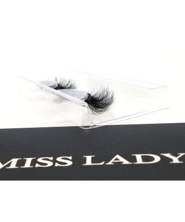 MISSLADY 12-Magnet Real Mink Magnetic Eyelashes M3D-510 18mm - Wispy Fluffy Lashes - Gift Box - Buy Online on GoSupps.com