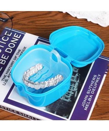 Premium Denture Box & Retainer Case | Travel Storage for False Teeth - Durable Convenient and Stylish - Buy Online on GoSupps.com