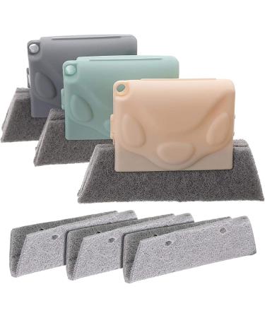 /L Window Slots Cleaning Brush Groove Gap Brush Casa Tiny Window Door Track Groove Gap Cleaning Scrub Brush Groove Gap Cleaning Brush Handheld Shower Door Gap Cleaner for Window Blinds Current Beige /1pcs - Buy Online on GoSupps.com