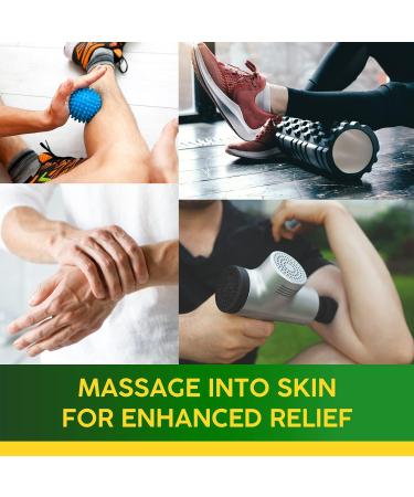 Ebanel Bundle of Pain Relief Cream Arnica Menthol 2 Oz and Pain Relief Roll On Arnica Menthol 3 Oz - Buy Online on GoSupps.com