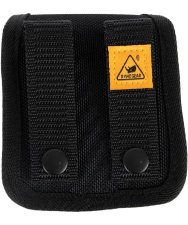 RYNO GEAR Ballistic Nylon Double Narcan Nasal Spray Case | Snap & Slide Holder - Black with Red Snap - Buy Online on GoSupps.com