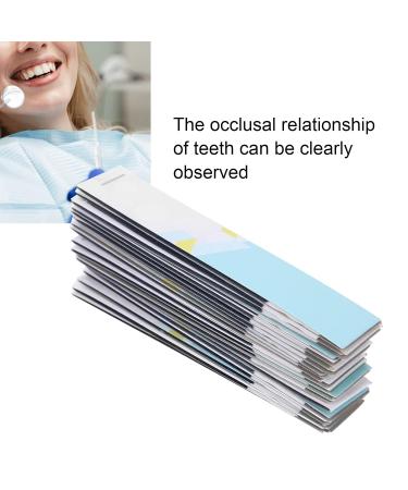 Ankroyu 200 Dental Paper Strips - Tooth Bite Articulation & Oral Care Accessories - Blue Dental Requirements for Optimal Teeth Care - Buy Online on GoSupps.com