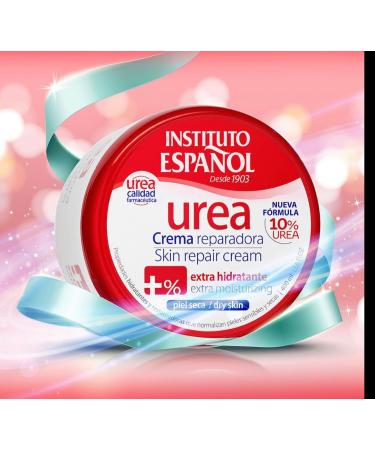 Instituto Espanol Urea Advanced Repair Cream Urea Dry Skin Body Cream Face Cream Hand Cream Body Cream 2x400ml - Buy Online on GoSupps.com