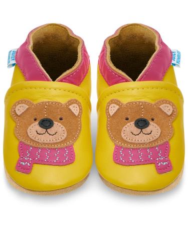 Baby Shoes with Soft Sole - Baby Girl Shoes - Baby Boy Shoes - Leather Toddler Shoes - Baby Walking Shoes 0-6 Months Tammy Bear