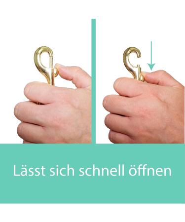 Stylish Lead Rope for Horses | Durable Tie Rope for Ponies Donkeys & Goats - 2x Turquoise Designs - Buy Online on GoSupps.com