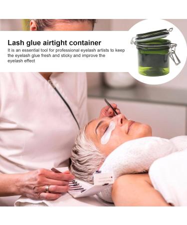 Eyelash Holder - Eyelash Extens Holder Jar - Lash Adhesive Container for Dryness Eyelash Extens Supplies for Makeup Gift - Buy Online on GoSupps.com