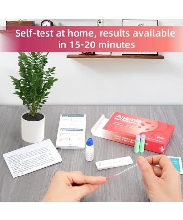 Iron Deficiency Testing kit for Children and Adults Rapid Home Testing 2 Test - Buy Online on GoSupps.com