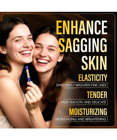 JXlspe 4PCS Polypeptide Collagen Elastic Essence Cream Advanced Micro Molecular Collagens Anti Wrinkle Lotion Skin Firming Cream Deep Hydration kin irming Rejuvenation for All Skin Types - Buy Online on GoSupps.com