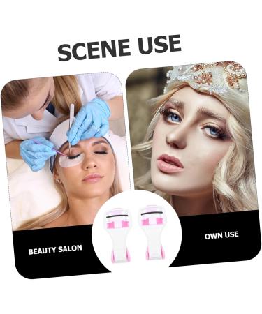 Housoutil 1 Eyelash Curler Eyelash Clip Clamp False Eyelashes Applicator Tool Lash Lifter Kit Handy Eyelash Clips Professional Makeup Tool for Eyelashes Lip Gloss Travel Pink Portable - Buy Online on GoSupps.com
