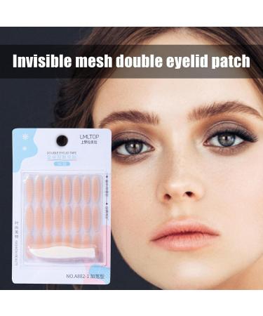 Double Eyelid Tape - Invisible Waterproof Double Eyelid Tape | Natural Fiber Eyelid Lifter Strips Eye Lift Tape for Droopy Lids Hooded Eyes Aviere Widened - Buy Online on GoSupps.com