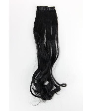 Wig Me Up Width Extension - 2 Clip In Hair Extensions 45cm/18inch Black Highlight Wave Perfect for International Shipping - Buy Online on GoSupps.com