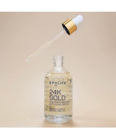 SpaLife Nourishing Anti-Aging Gold & Silver Serums - 110 ML (3.7 oz) - Buy Online on GoSupps.com