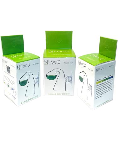 NilocG Aquatics Co2 Drop Checker + Solution - Accurate Monitoring for Aquarium Health - Buy Online on GoSupps.com