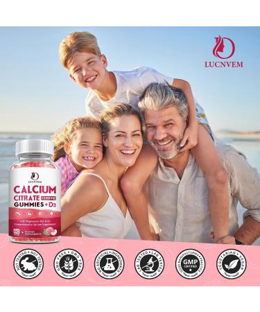 (2 Pack) Calcium Citrate 1200mg with Vitamin D3 Supplements Gummies for Women & Men Calcium Gummies with Vitamin D3 K2 High Absorption for Bone Muscle Healthy- Peach Flavor- 60 Day Supply Peach 60 Count (Pack of 2) - Buy Online on GoSupps.com