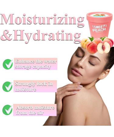 Skin Care Body Scrub Body Exfoliator Organic Moisturizer Moisturizing Nourishing Smooth Exfoliating Scrub Whitening Peach Body Hand Foot Scrub Beauty 280g Elitzia ETPHO1 Dry Skin Cruelty - Buy Online on GoSupps.com