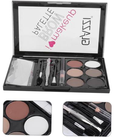 Didiseaon 2 Sets Eyebrow Powder Set Eyebrow Brush Eye Brow Shaping Kit Eyebrow Powder Cosmetic Miss Six Colors - Buy Online on GoSupps.com
