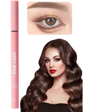 Pencil Eyeliner 0.6ml Colored Waterproof Eyeliner Smudge- Long-Wearing Formula Eyeliner Liquid Liner Smooth and Precise Lines Fine Tip Liquid Eyeliner for Beginner and Professional Makeup 1 count (Pack of 1) - Buy Online on GoSupps.com