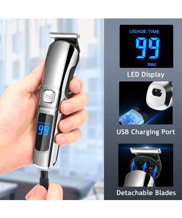 Ufree 5-in-1 Grooming Kit for Men - Beard Trimmer, Nose Hair Trimmer, Body Shaver, Cordless Clippers & Electric Razor - Waterproof & Rechargeable - Ideal Gift for Men - Buy Online on GoSupps.com