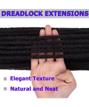 Leeven 36 Inch Copper Red Dreadlock Extension - 20 Strands Synthetic Auburn Crochet Dreads - Soft Hippie Single Ended Dreadlock - Buy Online on GoSupps.com