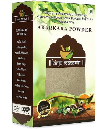 BETT BIRJU MAHAVIR Akarkara Powder - Anacyclus Pyrethrum Pellitory Root Powder Natural 100 Gram (BMPL-520) - Buy Online on GoSupps.com