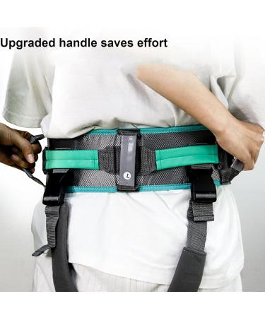 ZXJDP Gang Belt Transfer Straps | Padded Handles & One-Click Buckle for Lifting Seniors | Essential Home Care for Elders - Buy Online on GoSupps.com