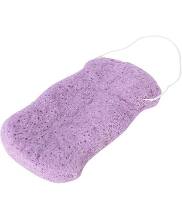 Konjac Sponge Baby Sponge for Bathing Body Sponges for Shower Long Wave Type Big Size Body Konjac Wash Face Flutter Facial Body Care Sponges Dry (Long Waves Purple (Dry)) - Buy Online on GoSupps.com