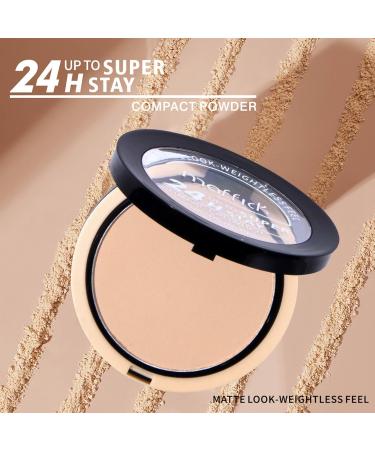 HD Finishing Pressed Setting Powder - Matte Oil-Control Powder for Even Skin Tone | Long-Lasting & Lightweight | All Skin Types - 02 Natural Color - Buy Online on GoSupps.com