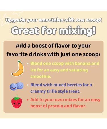 Organic Vanilla Caramel Pea Protein Oatmilk Blend - 30 Servings 10g Protein Non-GMO Vegan Allergen Free - 1lb Bag - Buy Online on GoSupps.com