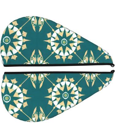 Exotic Floral Dry Hair Cap for Women - Super Absorbent Elastic Wrap for Long Thick Hair - Quick Dry Solution - Buy Online on GoSupps.com