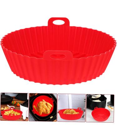 Alipis Air Fryer Pad Air Fryers Air Fryer Parchment Paper Household Air Fryer Mat Dad Washable Accessories Red 20X17.3CM - Buy Online on GoSupps.com