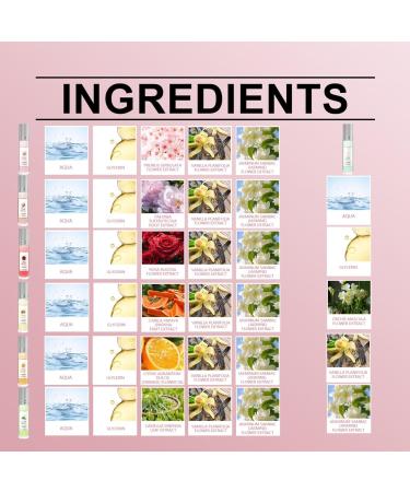 VEFSU Perfume Sets Travel Perfume Oil Floral Scent Fragrance Set Easy Application Long Lasting Lightweight Perfume Colognefor Men Perfect Work Sports Daily 70ML (Pink One Size) 1 Fl Oz (Pack of 1) Pink - Buy Online on GoSupps.com