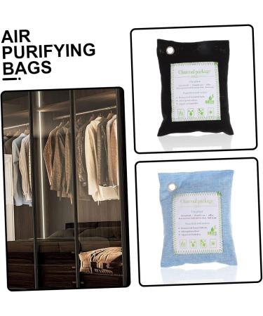 Homoyoyo Odorless Charcoal Bags - 2 Pack Activated Carbon Smell Absorbers for Cars & Home - Angry Orange Freshener - Buy Online on GoSupps.com