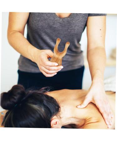 Plafope Green Sandalwood Comb | Portable Hair & Head Massage Device | Relaxing Massage Accessories - Buy Online on GoSupps.com