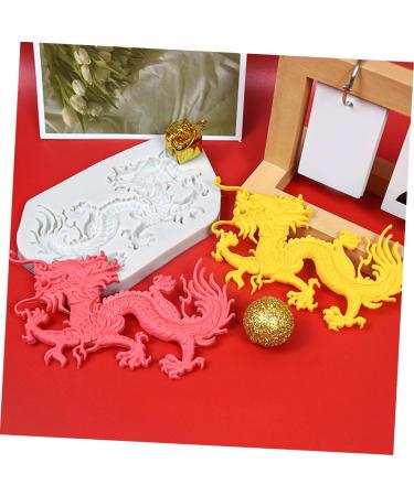 STOBOK Mold Chocolates Baking Tool Silicone Candy Party Chocolate DIY Chocolate Mould Chocolate Making Tools Fondant Making Baking Supplies Dragon Shape Clay Fudge Silica Gel - Buy Online on GoSupps.com