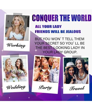 DUOERLA Magnetic Eyelashes & Eyeliner Kit - 7 Pairs Wispy Cat-Eye Lashes | Reusable Cruelty-Free & Vegan | Easy 3D Applicator for Natural Look - Buy Online on GoSupps.com