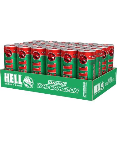 HELL ENERGY DRINK Watermelon (24 x 250ml) - Buy Online on GoSupps.com