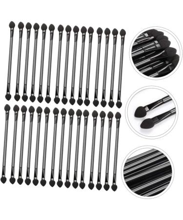 FOMIYES 30pcs Double Ended Eyeshadow Brush Makeup Sponge Cosmetic Eye Shadow Stick Beauty Eyeshadow Brush - Buy Online on GoSupps.com