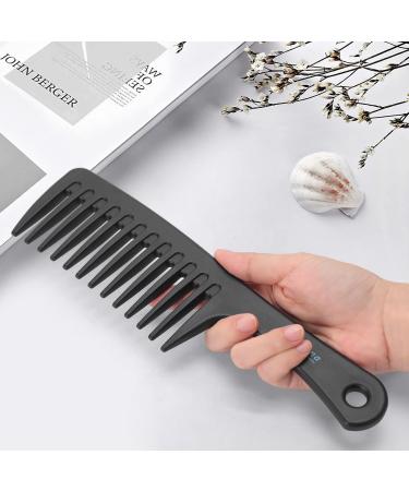 Large Wide Tooth Shower Comb - Detangling Curl Comb for Silky, Wet Hair - Men and Women - Buy Online on GoSupps.com