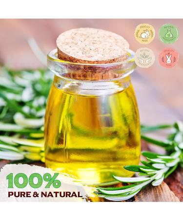 Pure Rosemary Essential Oil 2.02 Fl Oz | Undiluted Rosemary Oil for Hair Growth Skin Care & Aromatherapy | Glass Dropper Included - Buy Online on GoSupps.com