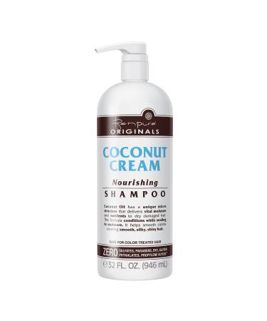 Renpure Coconut Cream Nourishing Shampoo  32 Ounce