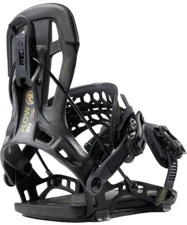 Flow Men's NX-2 Carbon Fusion X-Large Snowboard Binding - Graphite | Durable Lightweight Design for Superior Response - Buy Online on GoSupps.com