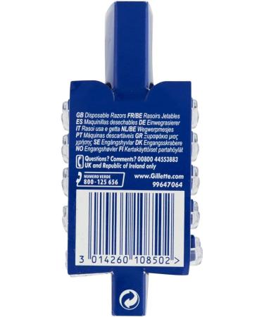 Buy Gillette Blue II Disposable Slalom Comfort Blades - International Shipping Available | Best Prices on Razor Blades - Buy Online on GoSupps.com