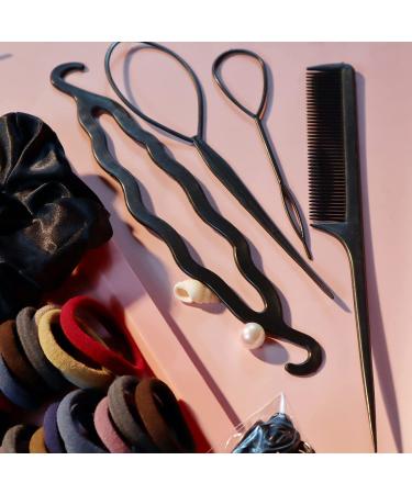 YANRONG 755PCS Hair Accessories Set for Woman - Seamless Ponytail Holders, Scrunchies, Hair Bands - Ideal for Thick and Curly Hair (Mix) - Buy Online on GoSupps.com