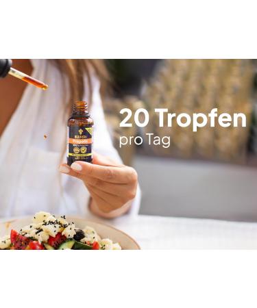Buy Bee & You Propolis Tincture 20% (30ml) - Rich in Polyphenols & Flavonoids for Muesli & Yoghurt | International Shipping Available - Buy Online on GoSupps.com