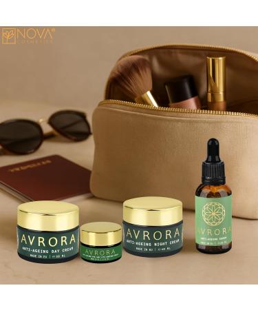  NOVA Cosmetics AVRORA Anti-Aging Face Cream Moisturizing Cream for Modern Skin Protection against Blue Light Screen UV and Environment with Natural Active Ingredients 50 ml - Buy Online on GoSupps.com