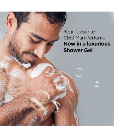 Luxury CEO MAN Body Wash - Refreshing Shower Gel for Deep Cleansing Hydrating & Moisturizing Skin with Aloe Vera & Charcoal | International Shipping - Buy Online on GoSupps.com