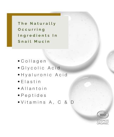 100% Pure Organic Snail Mucin Serum - Luxury Skin Repair Serum Made in France | 1 Oz - Shop Internationally - Buy Online on GoSupps.com