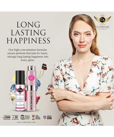 CA Perfume Duo Impression of De Los Santos For Women & Men Sprayer + Body Oil Roll-On Bottles 0.27 Fl Oz+0.33 Fl Oz - Buy Online on GoSupps.com