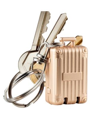 Nail Clippers Nail Clippers Keychain Stainless Steel Small Nail Clippers Keychain | Women Men Nail Clipper Trimmer Manicure Dorm Business Trip Gold L